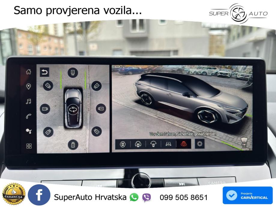 Nissan Qashqai 1.3 DIG-T (158 KS) Xtronic N-Connecta LED+GR SJED+ACC, fotografija 13