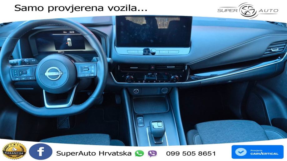 Nissan Qashqai 1.3 DIG-T (158 KS) Xtronic N-Connecta LED+GR SJED+ACC, fotografija 9
