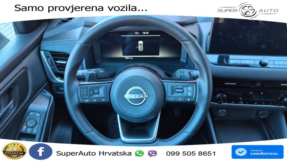 Nissan Qashqai 1.3 DIG-T (158 KS) Xtronic N-Connecta LED+GR SJED+ACC, fotografija 10