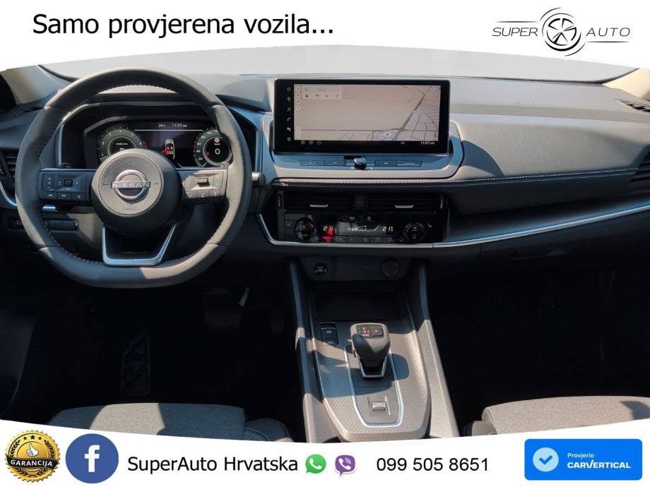 Nissan Qashqai 1.3 DIG-T (158 KS) Xtronic N-Connecta LED+GR SJED+ACC, fotografija 12