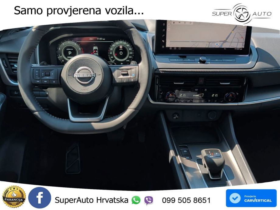 Nissan Qashqai 1.3 DIG-T (158 KS) Xtronic N-Connecta LED+GR SJED+ACC, fotografija 13