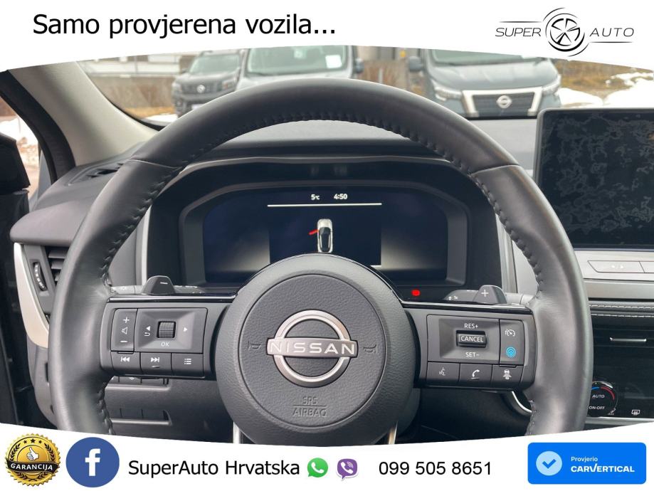 Nissan Qashqai 1.3 DIG-T (158 KS) Xtronic N-Connecta LED+GR SJED+ACC, fotografija 14
