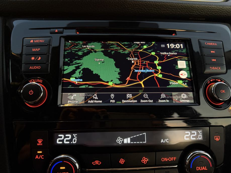 Nissan Qashqai 1,3 DIG-T automatik 160ks, MODEL 2021.g, JAMSTVO 12mj, fotografija 17