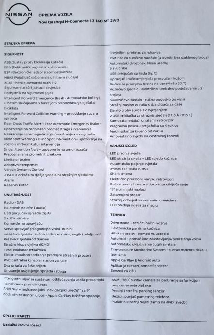 Nissan Qashqai 1.3, pogled izvana - slika 4