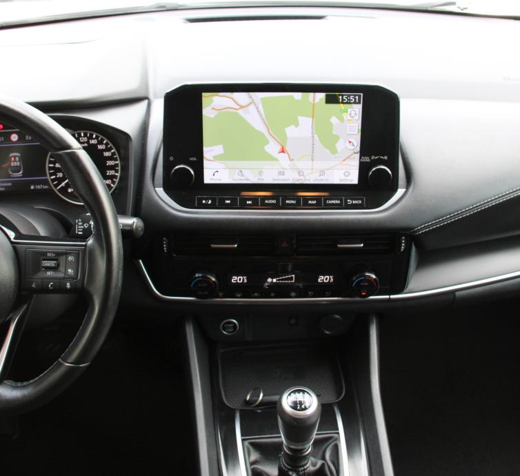 ➡️ Nissan Qashqai 1.3MHEV ALU NAVI 2xCam360° Tempomat Bluetooth 2021., fotografija 18