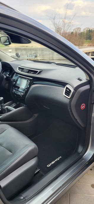 Nissan Qashqai 1,5 dCi 360 TEKNA KOŽA PANO LED ALU TEMPOMAT, fotografija 6
