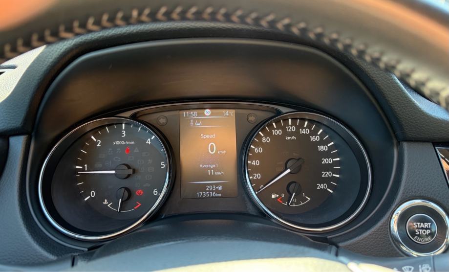 Nissan Qashqai 1,5 dCi 81kW 2016g. Panorama, kamera 360°, keyless go, fotografija 13