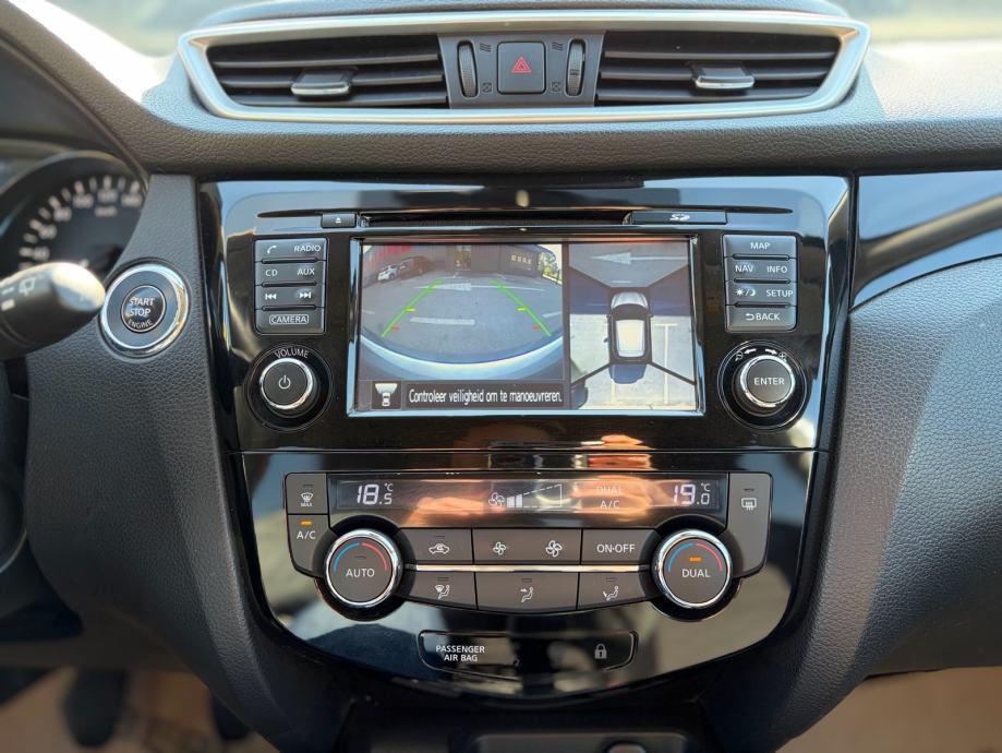Nissan Qashqai 1,5 dCi 81kW 2016g. Panorama, kamera 360°, keyless go, fotografija 14