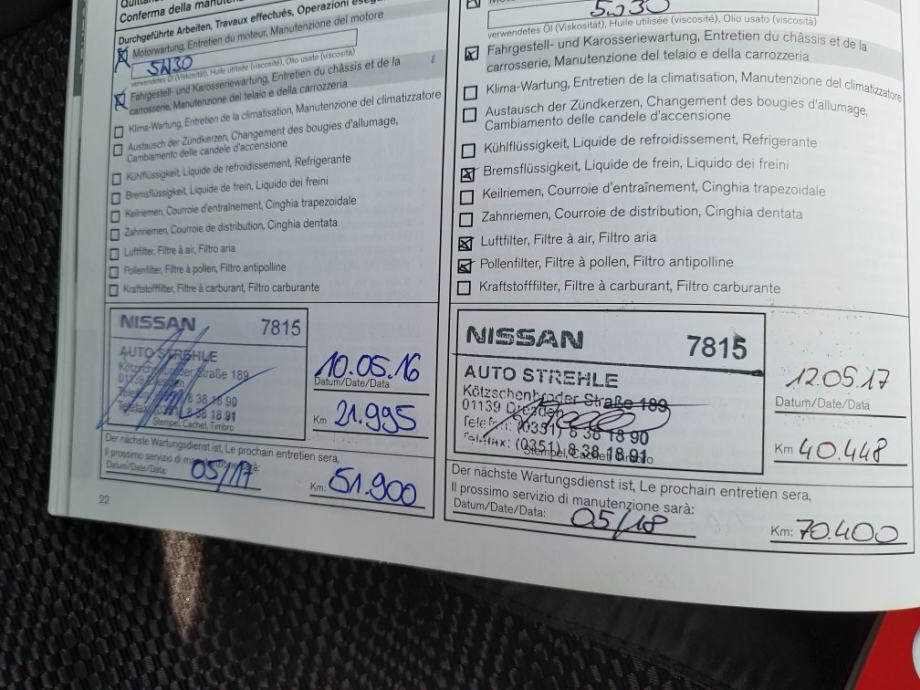Nissan Qashqai 1,5 dCi 97000 TKM 2015 GODINA METALIK BJELA