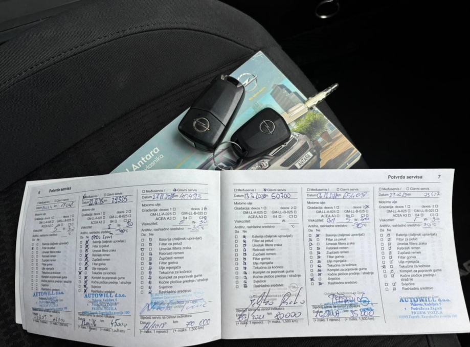 Opel Antara benzin,HR.Auto,samo 81ooo kilometara,servisna knjiga,NOVO!, fotografija 20