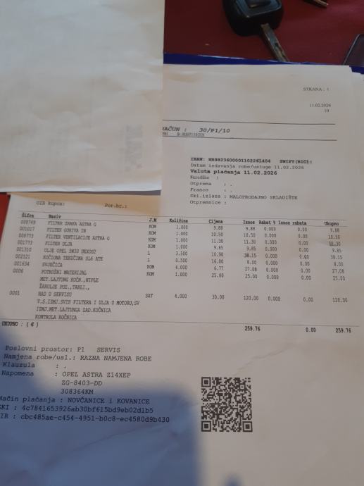 Opel Astra 1,4, fotografija 18
