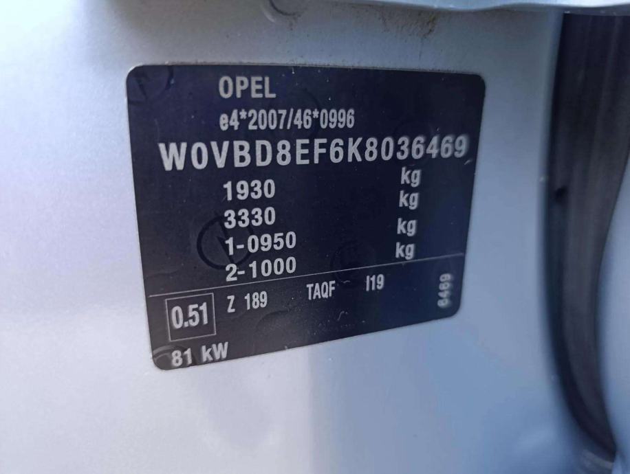 Opel Astra Karavan 1.6cdti, fotografija 12