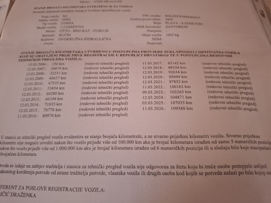 Opel Corsa 1.2 i, 16 v, SAMO 110000 KM, SERVISNA !, fotografija 2