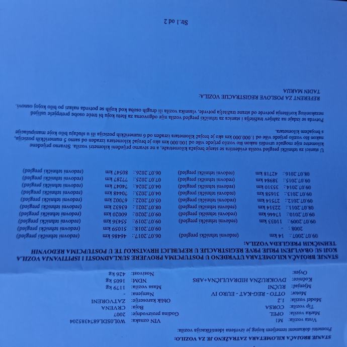 Opel Corsa 1,2 16V - 1.VL. - SAMO 81.000km - KAO NOVA -REG. DO 7/2027g, fotografija 10