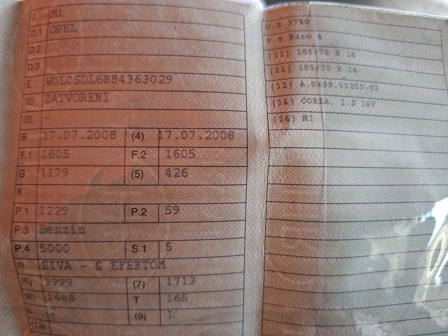 Opel Corsa 1,2 16V REGISTRIRAN 6/27, fotografija 20