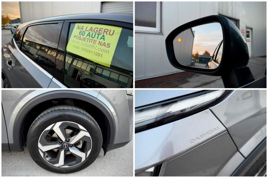 Nissan Qashqai 1.3 DIG-T 2024g 19 000km NConnecta+ HIBRID 360 KAM⭐⭐⭐⭐⭐, fotografija 10