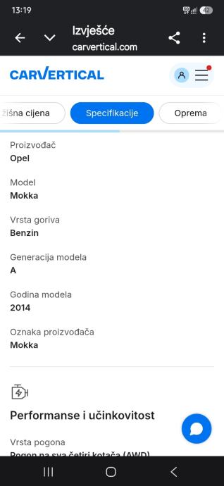Opel Mokka 1,4 Turbo 140KS 4X4 Samo 86.000km Kupljena nova u HR, fotografija 12