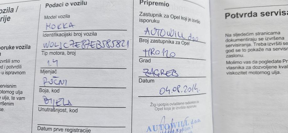Opel Mokka 1,4 Turbo 140KS 4X4 Samo 86.000km Kupljena nova u HR, fotografija 16