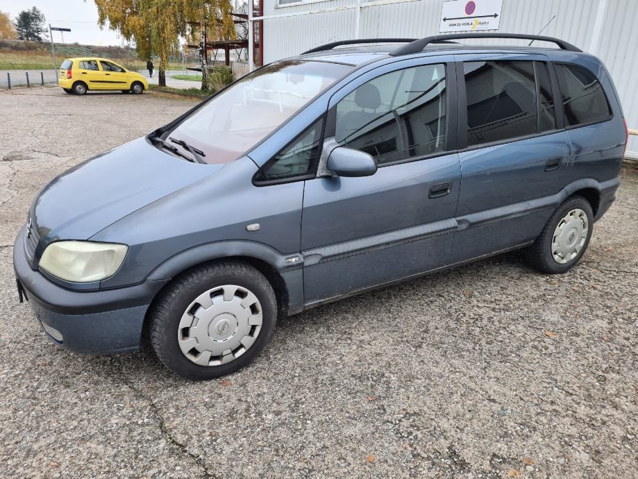 Opel Zafira 1 6 16V PLIN 7 SJEDALA Klima Registriran 7 2022 2001 God 