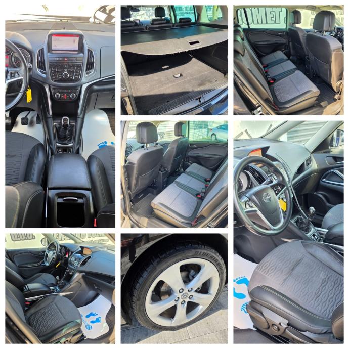 Opel Zafira 1,6 CDTI = FULL OPREMA = REG-1 GOD= NAVIGACIJA= KARTICE-36, fotografija 3
