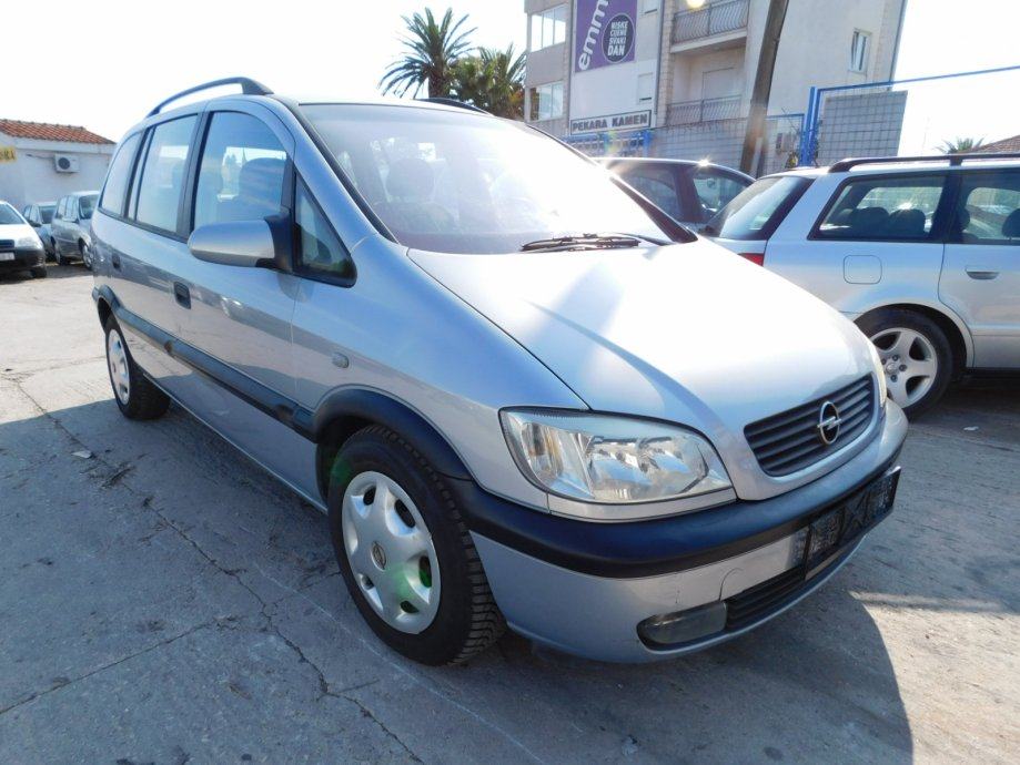 Opel zafira 2002