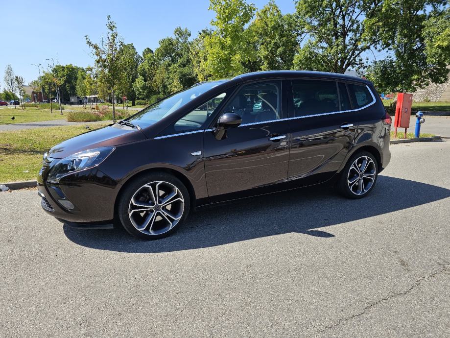 Premium Tappetini Velluto per Opel Zafira C 2012-2019, GRAFITE