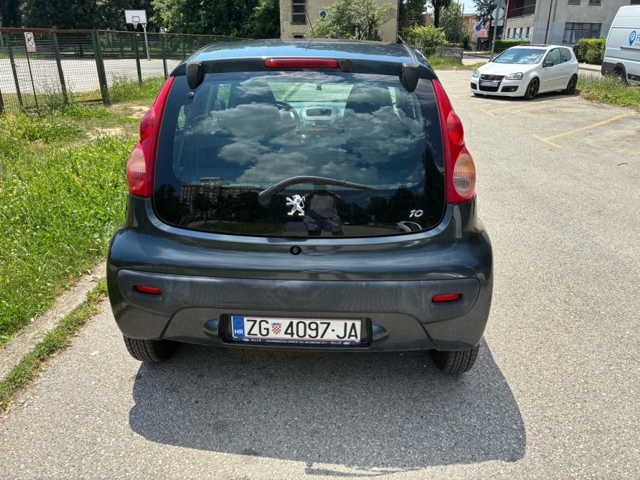 Peugeot 107, 1.0 benzin, 2008., 110.000 km, 5 vrata, reg. do 12.2026., fotografija 4