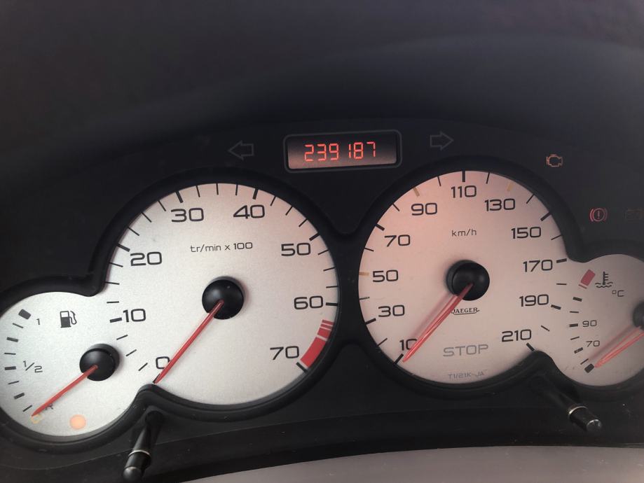 Индикаторы peugeot 206
