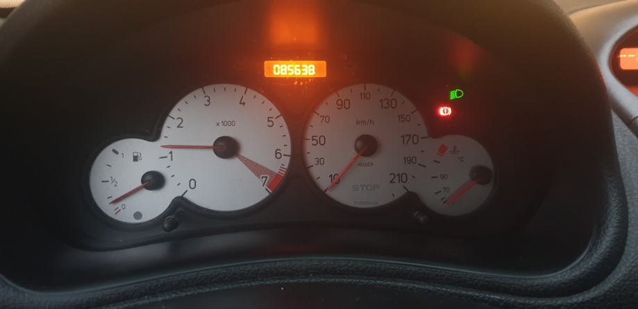Индикаторы peugeot 206