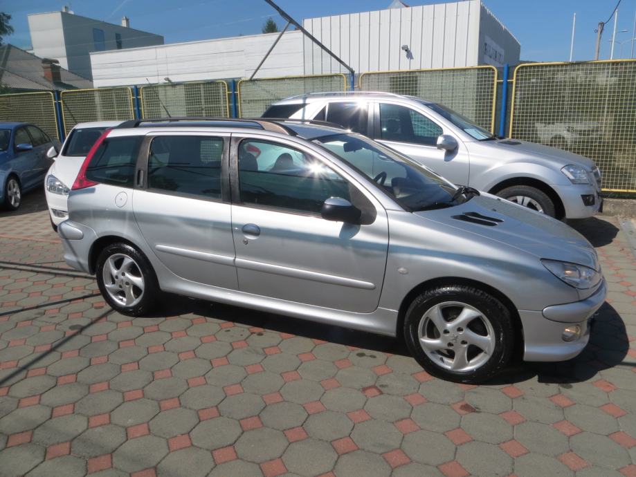 Peugeot 206 Break 206 SW 2,0 HDi,90Ks,Sport Premium,1Vl,Servisna, 2003 god.
