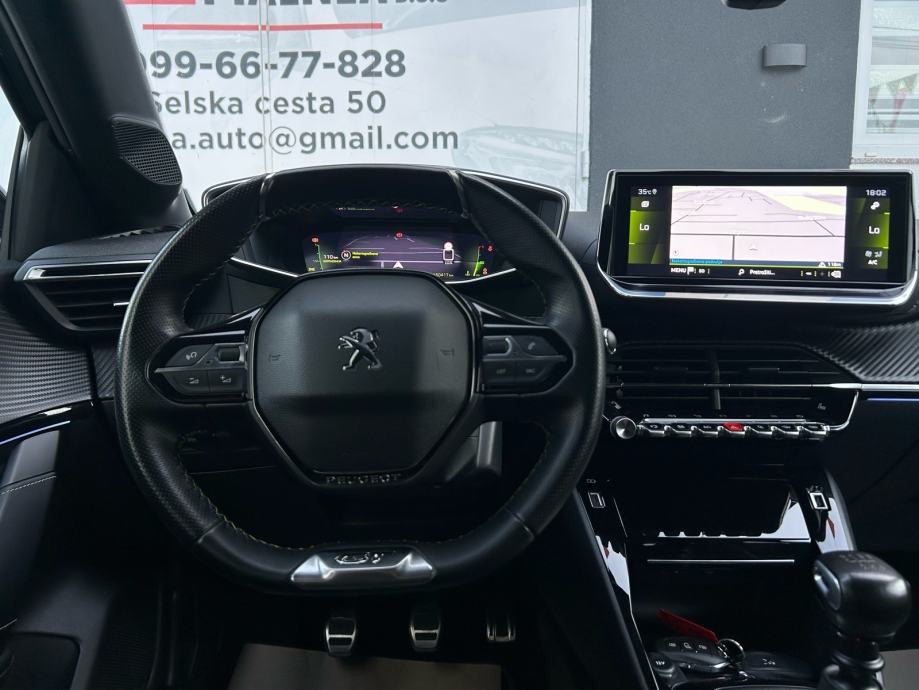 Peugeot 208 1,5 BlueHDI 2020G.GTline FULL OPREMA AKTRAKTIVAN SERVISNA, fotografija 16