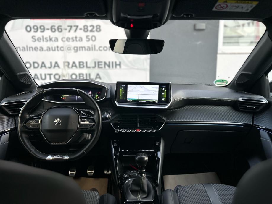 Peugeot 208 1,5 BlueHDI 2020G.GTline FULL OPREMA AKTRAKTIVAN SERVISNA, fotografija 15