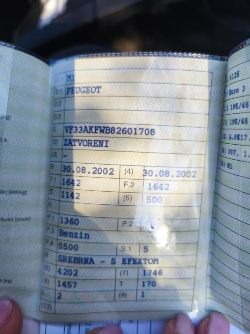 Peugeot 307 1,4, pogled izvana - slika 3