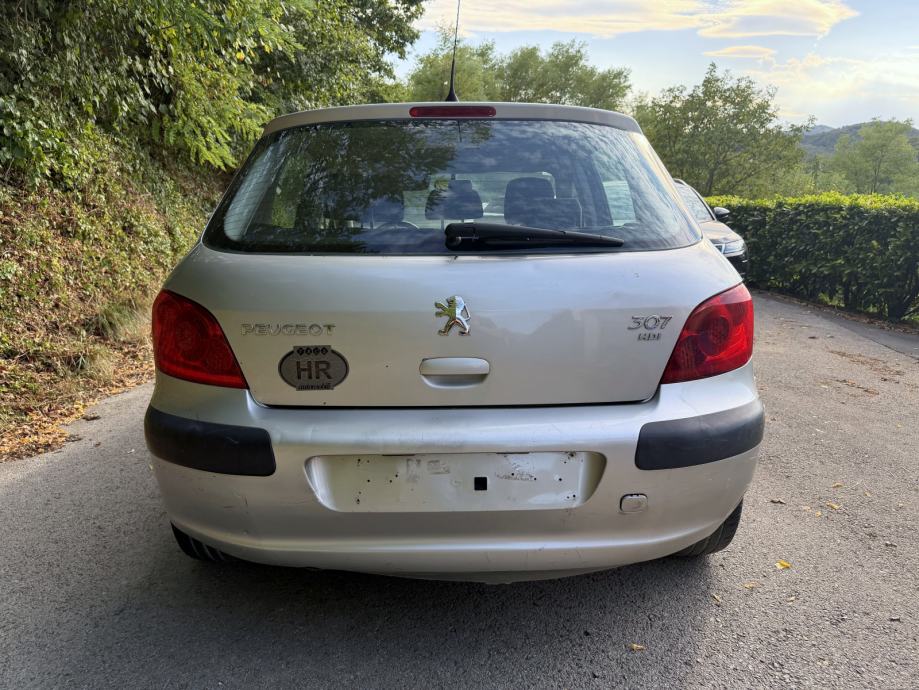 PEUGEOT 307 1.6 HDi 90 KS – 2007. god, 5 vrata, alu felge, fotografija 5