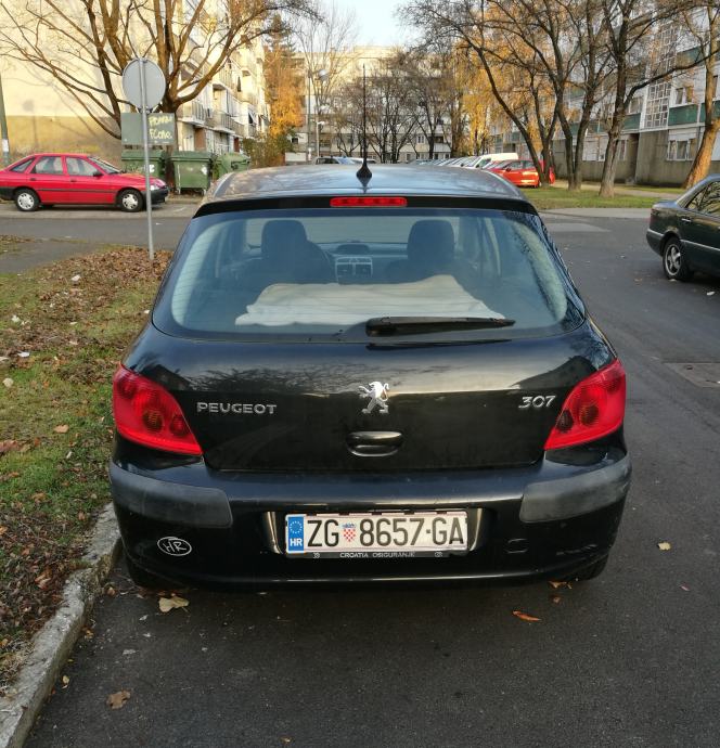 Peugeot 307 1,6 16V XS HITNO, registriran do 2.10.2019