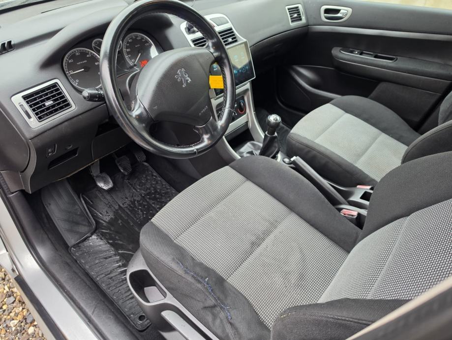 Peugeot 307 1,6 HDi =KLIMA= REG 1 GOD = DOBAR AUTO=, fotografija 7
