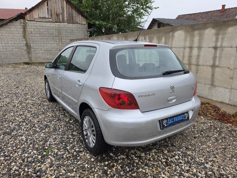 Peugeot 307 1,6 HDi =KLIMA= REG 1 GOD = DOBAR AUTO=, fotografija 3