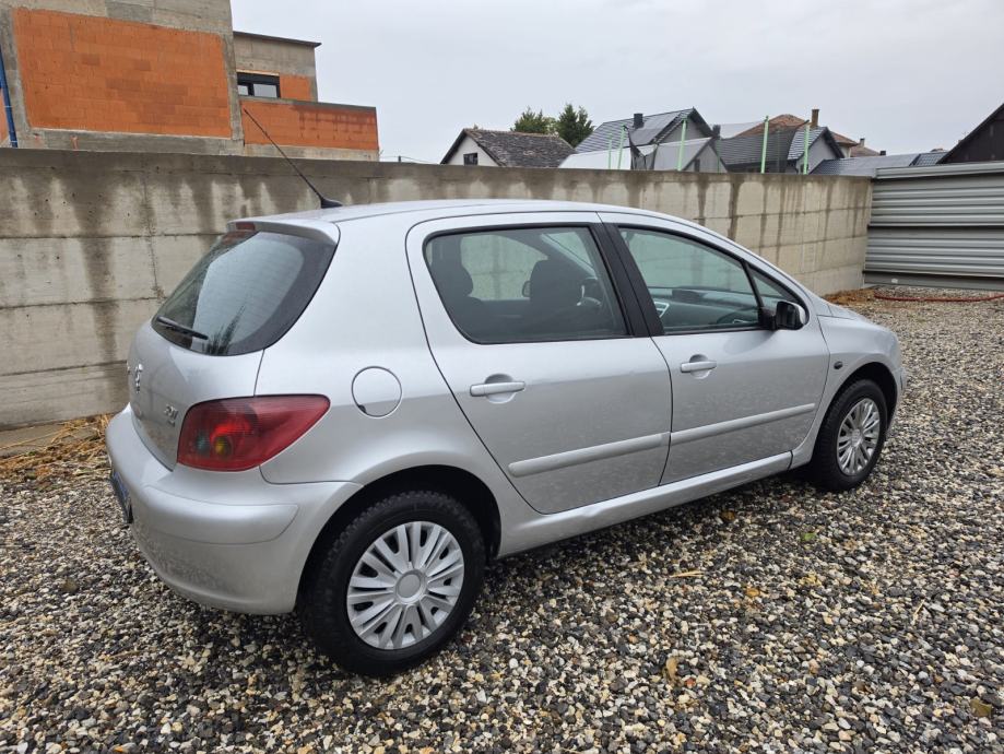 Peugeot 307 1,6 HDi =KLIMA= REG 1 GOD = DOBAR AUTO=, fotografija 12