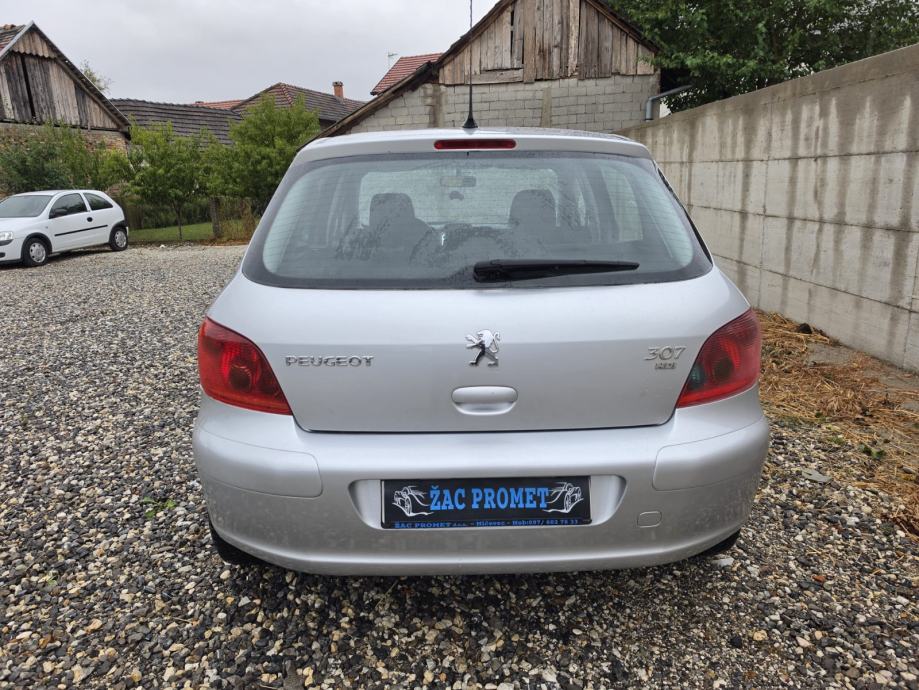 Peugeot 307 1,6 HDi =KLIMA= REG 1 GOD = DOBAR AUTO=, fotografija 18