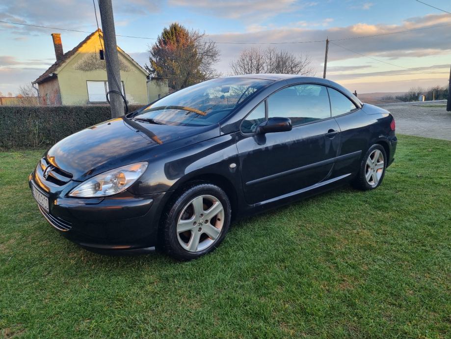 Peugeot 307 CC 2,0 16V, Cabrio, reg.09/2027, fotografija 11