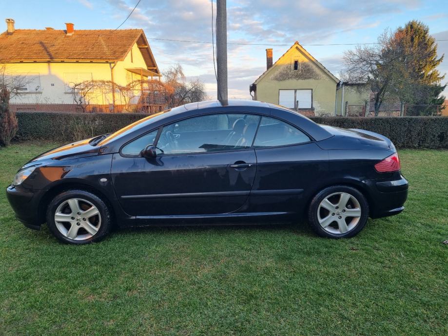 Peugeot 307 CC 2,0 16V, Cabrio, reg.09/2027, fotografija 10