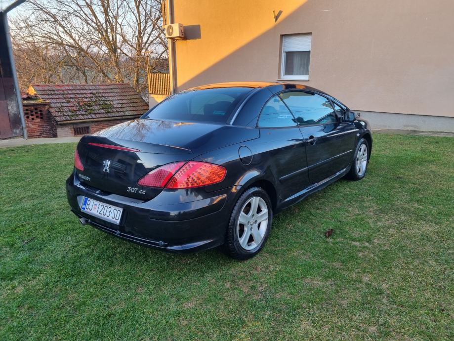 Peugeot 307 CC 2,0 16V, Cabrio, reg.09/2027, fotografija 14