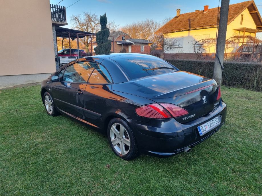 Peugeot 307 CC 2,0 16V, Cabrio, reg.09/2027, fotografija 16