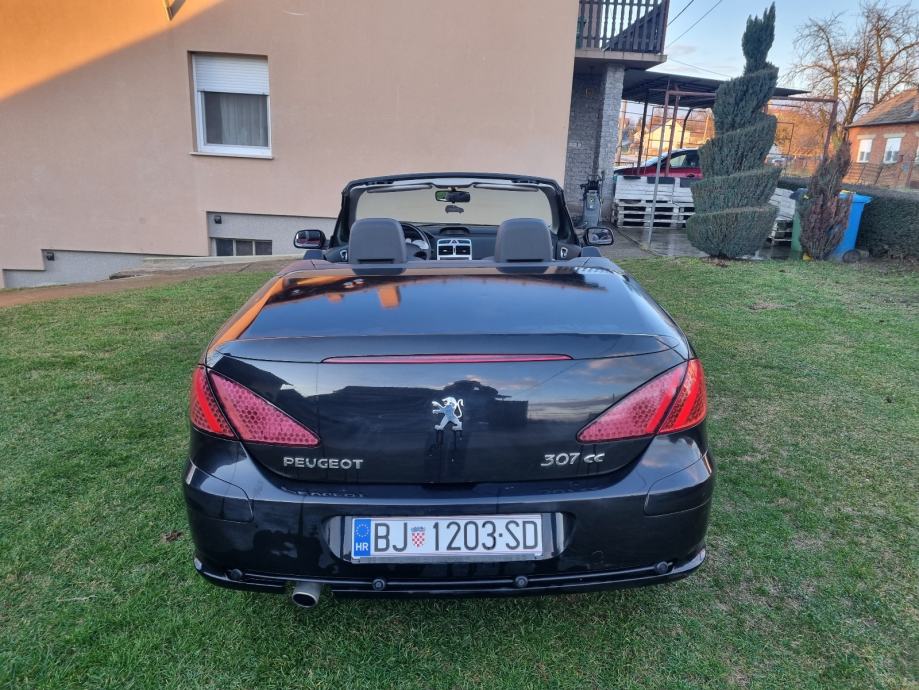 Peugeot 307 CC 2,0 16V, Cabrio, reg.09/2027, fotografija 3