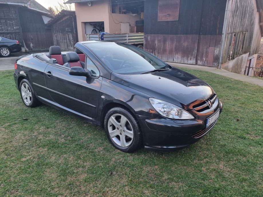 Peugeot 307 CC 2,0 16V, Cabrio, reg.09/2027, fotografija 2
