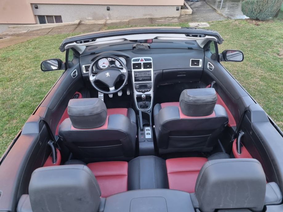 Peugeot 307 CC 2,0 16V, Cabrio, reg.09/2027, fotografija 7