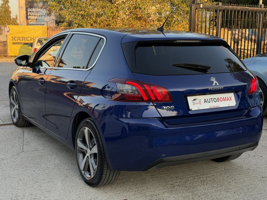 Peugeot 308 1,5 BlueHDi ALLURE -POTVRDA KM/JAMSTVO-NAVI-LED-MOD.2020, fotografija 9