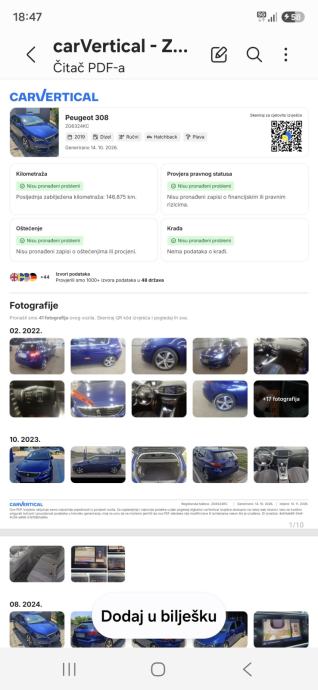 Peugeot 308 1,5 BlueHDi Alure, fotografija 11