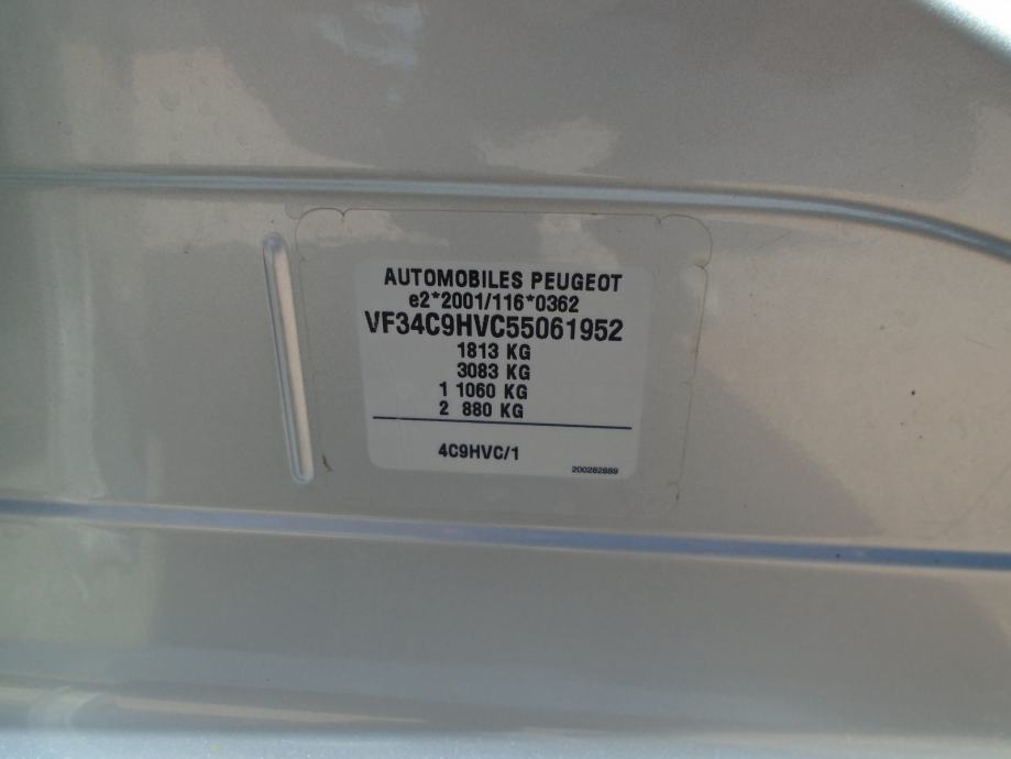 Peugeot 308 1,6 HDi, fotografija 14