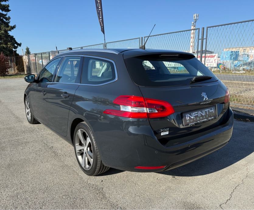 Peugeot 308 SW 1,6 HDi ALLURE NAVI BI-XENON LED ALU REG: 09/27, pogled izvana - slika 5